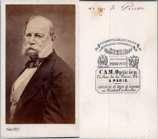 Pierre Petit, Paris, Guillaume Ier roi de Prusse, empereur allemand, circa 1865 