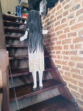 Bambola Horror Samara Haunted The Ring OOAK Reborn Doll Old