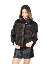 44 Dark Grey Horizontal Mink