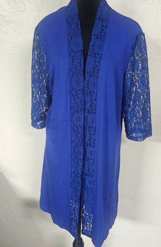 Cardigan spolverino pizzo