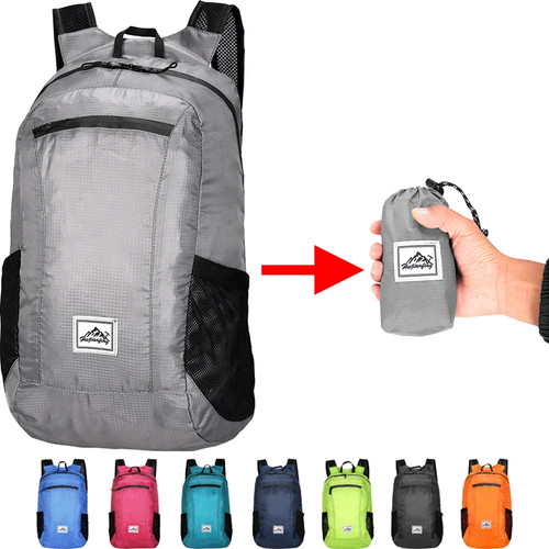 Zaino pieghevole 18l borsa - borsa, da