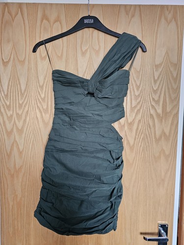 Zara mini abito monospalla - zara,