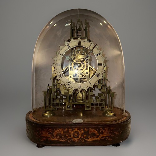Antico orologio scheletro