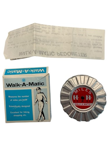 Pedometro walk matic - pedometro, vintage
