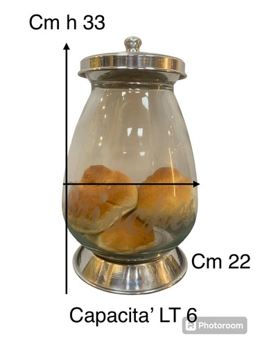 Vaso barattolo vetro - ,