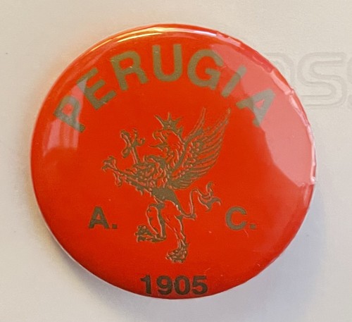 Spilla badge perugia - a.c.,