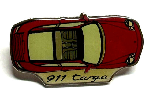 Spilla targa porsche 911 - targa, (h30)
