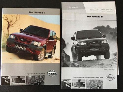 Nissan terrano depliant - nissan, ii