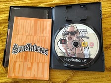Grand Theft Auto San Andreas PS2 Sony Playstation 2 PAL ITA gioco usato COMPLETO