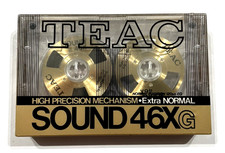 Teac SOUND 46Xg cassetta audio bobina a bobina nastro vuoto sigillato Made in Japan