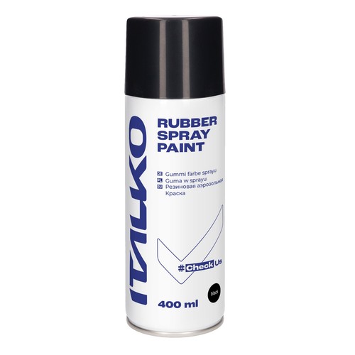 Pellicola spray nera gomma