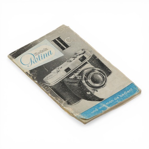 Manuale kodak retina iic - retina, 2c