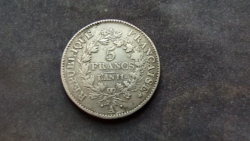 Francs argent union force - 5, &