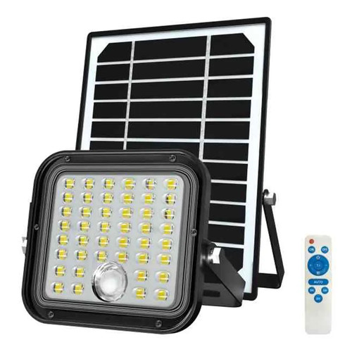Faro led solare con - , pannello