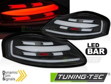 FARI FANALI POSTERIORI LED BAR TAIL LIGHTS BLACK SEQ PORSCHE BOXSTER 986