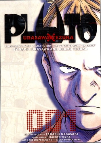 Pluto urasawa tezuka - x, tezuka,