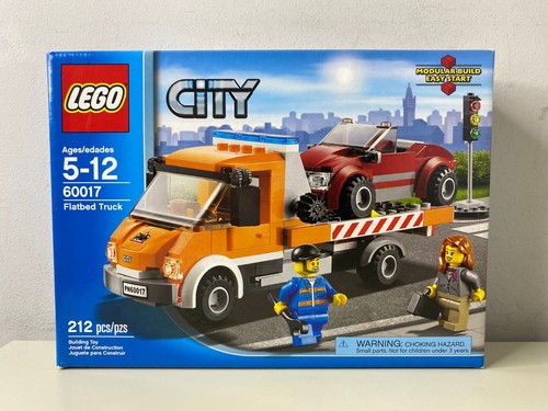 Lego city flatbed truck 60017 - flatbed,