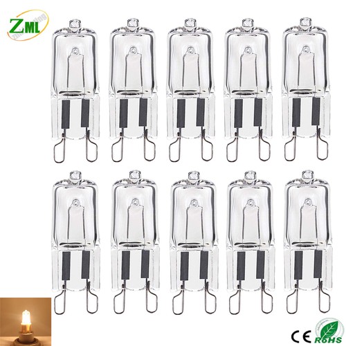 10x alogena 25w 40w 50w - g9,
