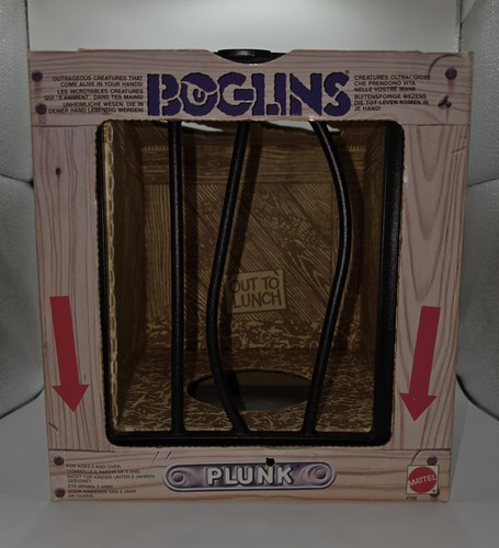 1987 boglins original cage - original,