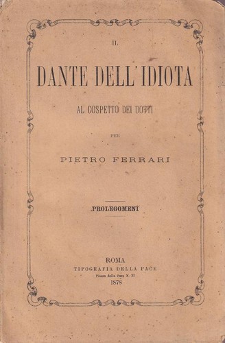Dante dell idiota al - dell'idiota,