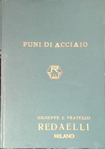Funi acciaio vv - funi, aa.vv