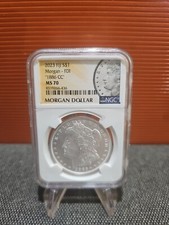 "1886-CC" NGC MS-70! DOLLARO