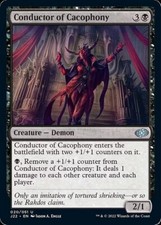 MTG CONDUCTOR OF CACOPHONY 20 EXC - DIRETTRICE DELLA CACOFONIA - J22 - MAGIC