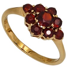 Damen Ring 375 Gold Gelbgold
