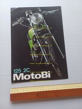 Motobi 125 2C accensione puntine depliant italiano originale