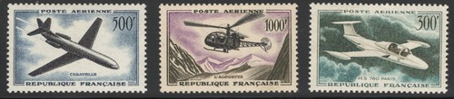 Pa35 mnh série complète - pa35/37**/mnh,