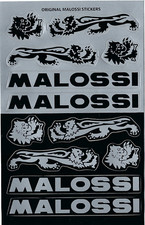 Adesivi moto Malossi set 12 pz