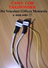 CAVO INTERFACCIA COR TRASPONDER PER VEICOLARI MOTOROLA GM 340,360,380  e altri 
