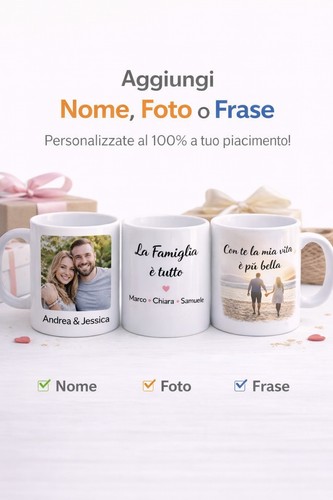 Set tazze personalizzate - 2,