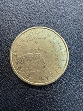 50 CENTESIMI RARA SLOVENIA2007