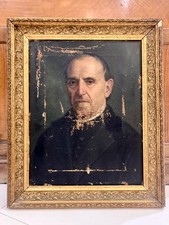 Ritratto Maschile – Olio su Tela 61 x 50 cm Provenienza: Café Svizzero, Cagliari