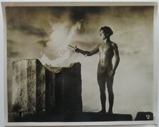 Leni Riefenstahl Olympia Les Dieux du Stade Flamme Tirage d'époque 1938 Film