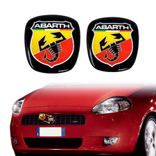 Adesivo Abarth 3D Ricambio
