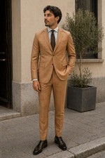 ABITO DA UOMO TABACCO 100%