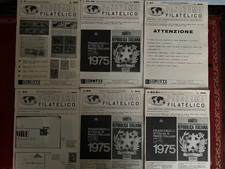 PANORAMA FILATELICO A CURA DELLA DITTA SIROTTI 25 NUMERI , DAL 1974 AL 1979