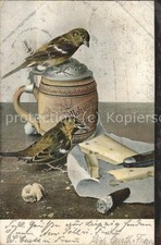 Sigaro uccellini boccale birra formaggio 