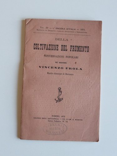 Frola della coltivazione del - frola,