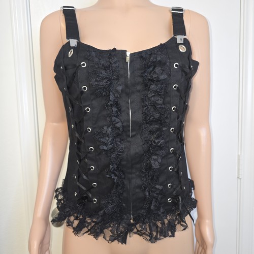 Top corsetto gotico - , dead