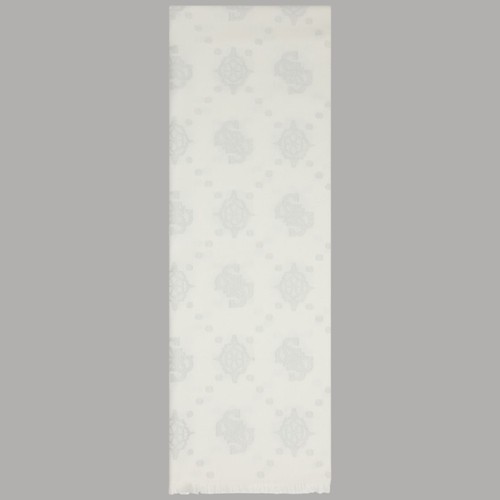 Guess stola bianca 70x180 - bianca,