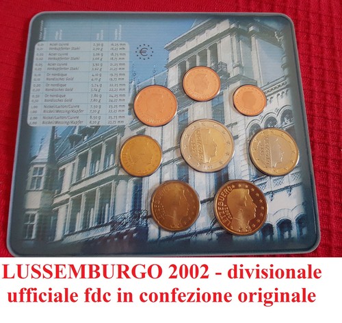 Divisionale lussemburgo 2002 - lussemburgo,