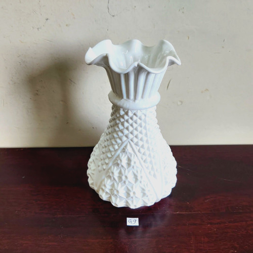 Vintage bianco opaline vetro - vintage,