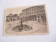 Viterbo Fontana del Vignola e Porta Fiorentina - spedita f. g. 1958