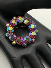 Spilla corona cerchio AB