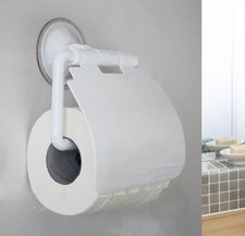 PORTA ROTOLO CARTA IGIENICA A VENTOSA (NIENTE FORI)