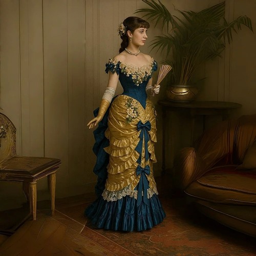 Elegante abito ballo - abito,
