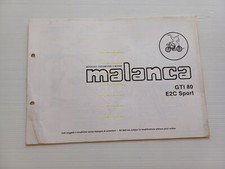 Malanca 125 GTI 80 - 125 E2C Sport catalogo ricambi TELAIO originale